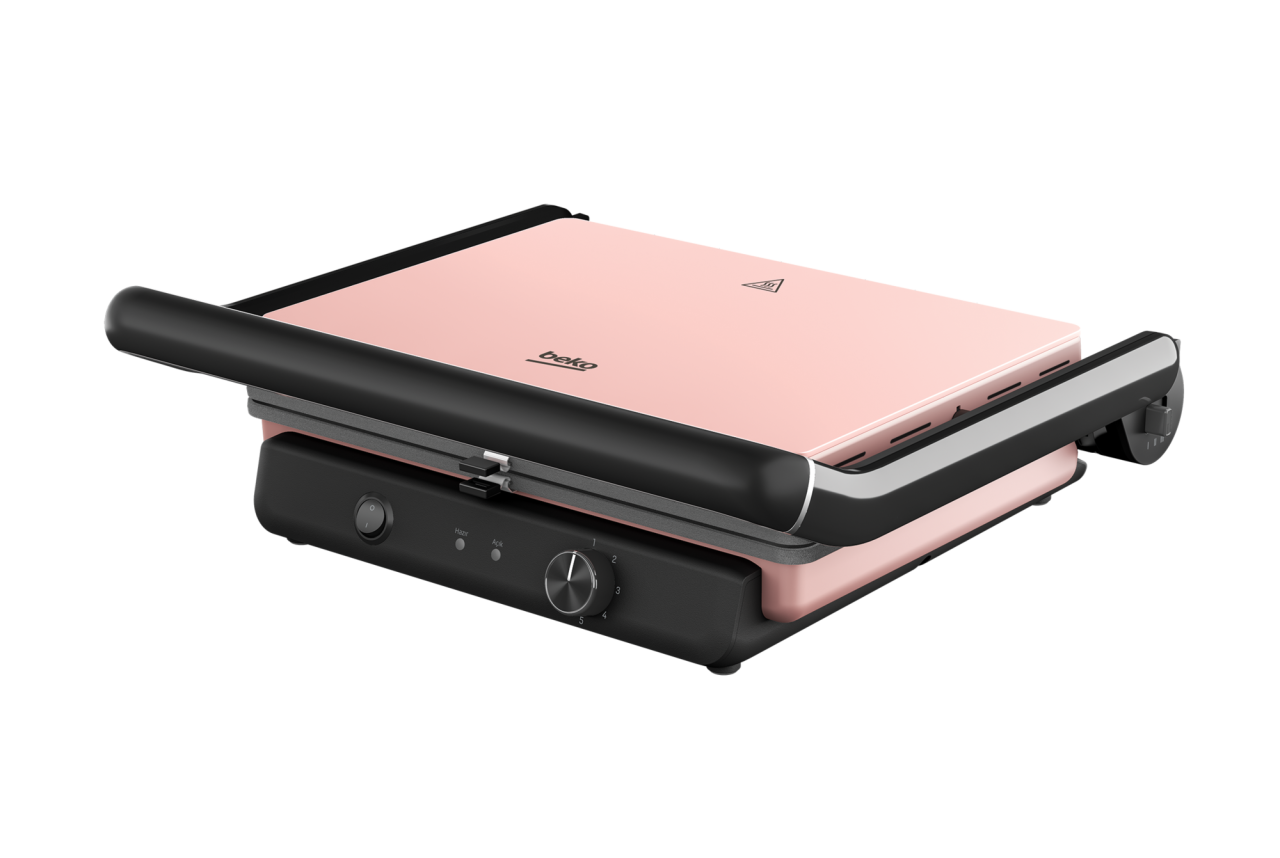 Beko TM 5046 CR Floral 2400 W Tost Makinesi Rose Gold